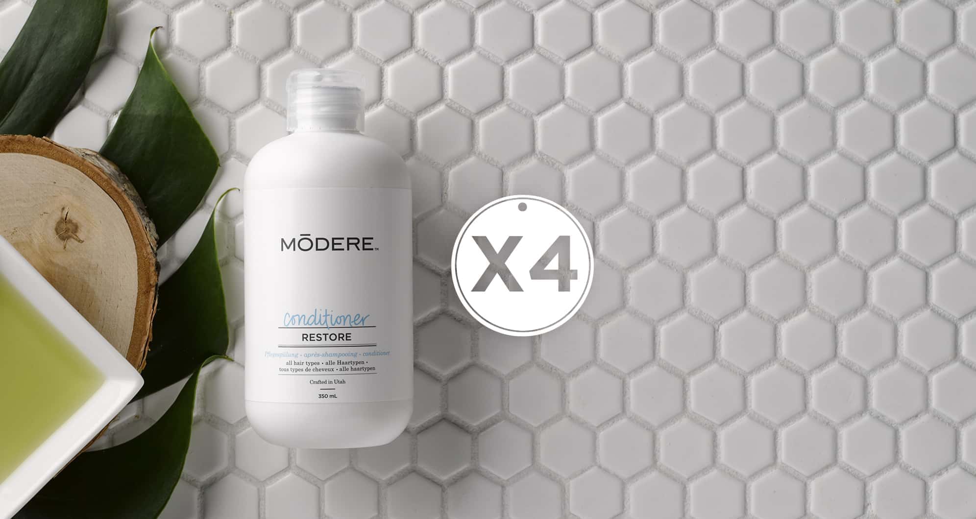 Conditioner for All Hair Types x 4  -  Кондиционер х 4