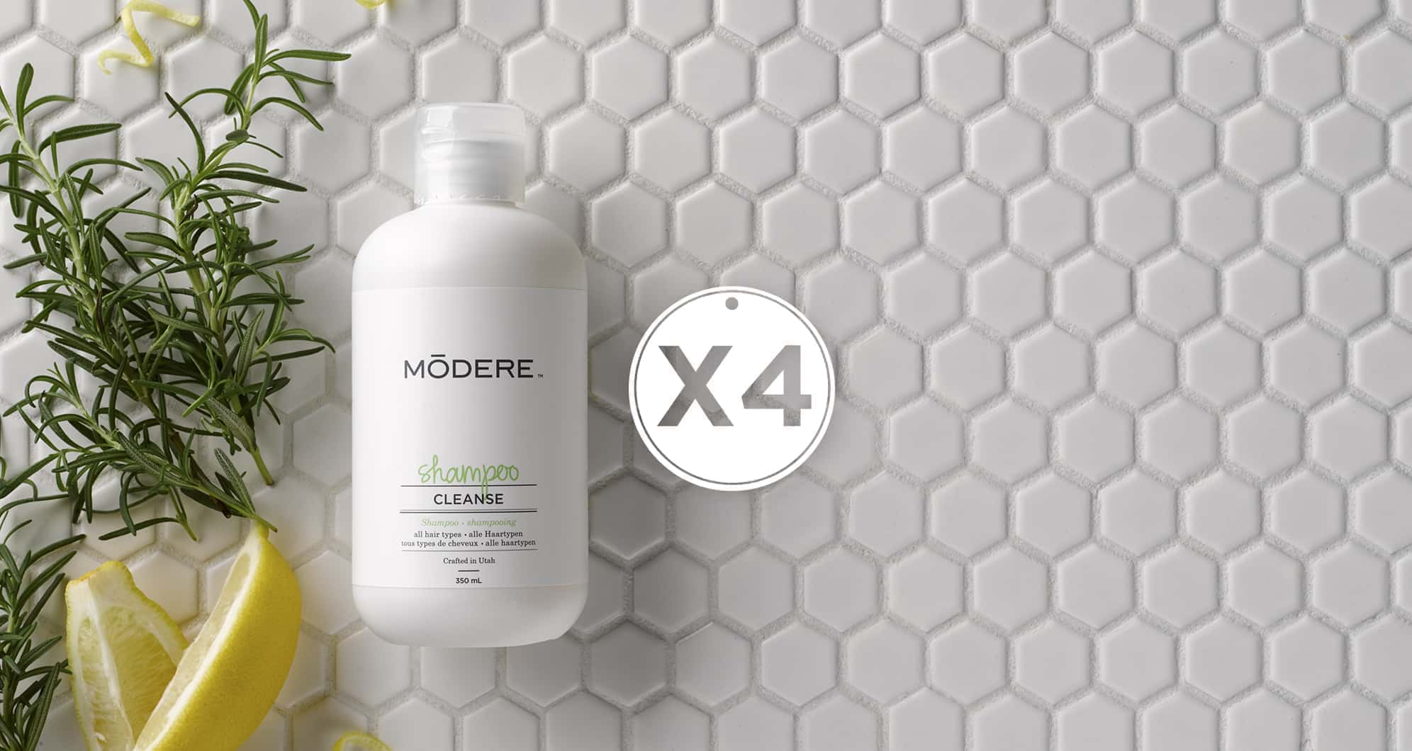 Shampoo for All Hair Types x 4 - Шампунь х 4