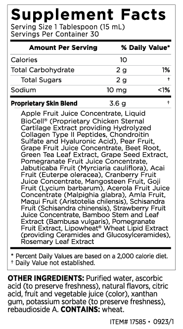 liquid biocell skin label