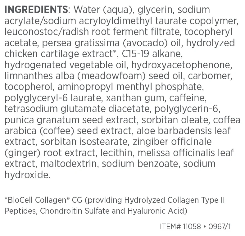 eyecream label